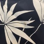 Tommy Bahama Skirt Womens Small Black 100% Silk Palm Pull On High Low Flowy Photo 4