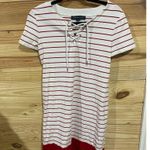 Tommy Hilfiger  Nautical Striped Dress with shoelace detail, size small Photo 5