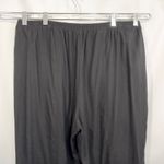 Soft Surroundings Large Capri Pants Black Linen Crop Elastic Waist Pull On 890 Photo 7