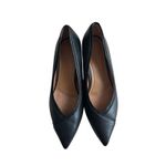 Vionic  Sylvie Pumps Womens 8 Black Arch Support NPA Slip-On Kitten Heels Shoes Photo 3