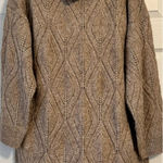 Sundance  Koko Cowl Neck Sweater Dress XL Chai Tan Photo 0