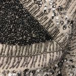 Piperlime Beaded Mini Skirt L Black Size L Photo 2