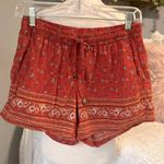 Old Navy Shorts Elastic Drawstring Waist Burnt Orange Photo 13