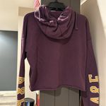 Abercrombie & Fitch A&F burgundy pullover hoodie Photo 1