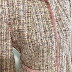 Coldwater Creek  Jacket Women's Petite 6 Boucle Tweed Pastel Blazer Coat‎ Photo 0