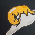 Hot Topic GUDETAMA BY SANRIO EGG PHASES GRAPHIC OVERSIZED LONG LENGTH TEE SMALL NEW Photo 4