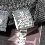 Nina Leonard Women M Black Dress High Neck Long Crochet Lace Sleeves Knee Length Photo 8