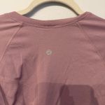 Lululemon Swiftly Tech Cropped Long-Sleeve Shirt 2.0 — Rose Blush (Size 8) Photo 6