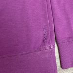 Reebok Purple with White Letters Pullover Women's Graphic Sweatshirt Size Large Photo 11
