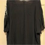 O'Neill O’Neill Size M/L Black Floral Beach Bathing Suit Cover Up Photo 6