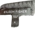 Eileen Fisher Black 100% Silk Button Front Tunic Shirt Blouse Photo 4