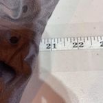 Foxcroft  Women's‎ Non-Iron Shaped Polka Dot Button Front Shirt Black Gray Size 8 Photo 4