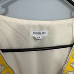 Chic Soul Embroidered Boho Babydoll Mini Dress Women's Plus Size 2X V-Neck Photo 3