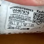 Keds  Cream Leather Sneakers with Orange Stripe‎ & Leopard Print Accent Photo 8