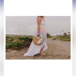 Sea and Grass Camryn Rainbow Straw Tote Bag Tan Photo 1