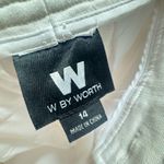 W By Worth  White Wrap Skort size 14 NWOT Photo 6