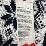 Hollister  Slouchy Beanie Women’s Winter Hat Knit Fair Isle Black Front Logo Warm Photo 6