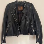 Leather Motorcycle Jacket Size M Photo 0