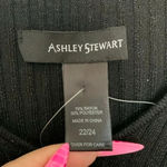 Ashley Stewart  Cold Shoulder Sweater Black Size 22 Photo 3