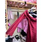 Abercrombie & Fitch Long Sleeve Off The Shoulder Satin Dress Size Small Tall Photo 7