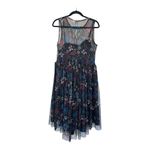 Disney Black and Blue Midi Sundress with Sleeveless Straps for Wedding Guest 12 Photo 5