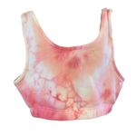 Refuge Athletics Tie Dye Sweatshirt Crop Tank Top Size XL Pink Photo 0