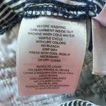 Anne Klein woman blue and white stripes Cropped pants Size 10 P Photo 10