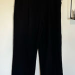Wild Fable NWT  Black Wide Leg Relaxed Trouser Pants Slacks Size 10 Photo 0