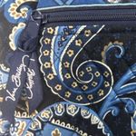 Vera Bradley  Windsor Navy Paisley HIPSTER Crossbody Bag Purse Retired Patern GUC Photo 5