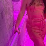 Urban Outfitters UO seamed Satin Slip Dress  Photo 1