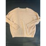 Lumiere Peach Confetti Sweater Women Size Small Oversized Boho Photo 6