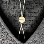 Bohme  Black Tencel Smocked Tiered Long Sleeve V-Neck MIDI Dress Photo 5