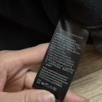 Calvin Klein Jeans Cropped Sweatshirt Women’s Small Black CK Logo Crewneck Photo 3