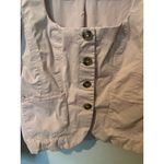 Free People  Women's Pink Courtship Structured‎ Jacket Size M Y2K Photo 4