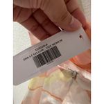 Olia Psychedelic Swirl Print Mini Satin Slip Dress Spaghetti Strap Pink/yellow M Size M Photo 3