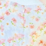 SheIn  White Pink & Peach Floral Long Sleeve Maxi Dress. Photo 8