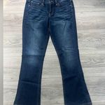 Lucky Brand Charlie Baby Boot Dark Rinse Blue Denim Classic Jeans Size 6 Casual Photo 0