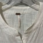 Free People  Talk to Me Lightweight Gauzy Button Down in Ivory Size Small Photo 4