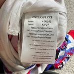 Emilio Pucci  Women’s Sleeveless Dress Ruched Abstract Print Art in Multicolor 8 Photo 9