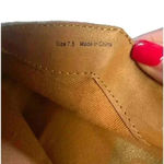DV‎ Dolce Vita Faux Suede Western Mule Boots Tan Size 7.5 Photo 4
