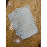 Reformation Jeans Women's 30 Beige Cowboy Striped High-Rise Straight B95 Photo 3