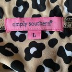 Simply Southern  animal print dress new without tags L Photo 1