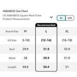 NEW Square Neck Maxi Dress Ruffle Smocked Sundress Pockets XL Black Photo 4