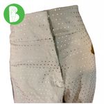 Lane Bryant CREAM & GOLD CROPPED POLKA DOT PANTS (26W) Photo 2