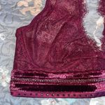 Victoria's Secret NWT VS Very Sexy Black Orchid Lace High Neck Bralette Photo 2