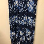 LC Lauren Conrad Lauren Conrad Blue Floral Summer Dress Size Small Photo 2