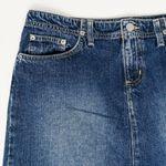 Bongo Vintage Y2K Waistless Hipster Denim Skirt Photo 5
