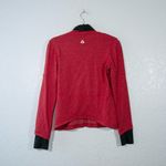 Reebok  Red CrossFit Quarter Zip Athletic Shirt Size Small Photo 8