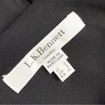 LK Bennett Liya Jersey Dress Black Sz 8 Photo 9