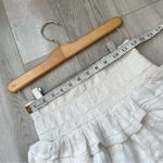 Love Shack Fancy  Mini Dress ruffle tiered womens White (xsmall) romantic cottage Photo 2